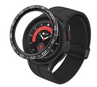 Tyogeephy Bezel Styling Diseñado para Funda Galaxy watch 5 pro, Carcasa Diseño Elegante Único Acero Inoxidable para Galaxy watch 5 pro