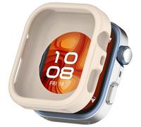 Tyogeephy Compatibile con Huawei Watch Fit 4 Pro Silicona Funda, Suave TPU Bumper Case con Protector de Pantalla, Shockproof Protección Cobertura Total Carcasa