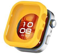 Tyogeephy Compatibile con Huawei Watch Fit 4 Silicona Funda, Suave TPU Bumper Case con Protector de Pantalla, Shockproof Protección Cobertura Total Carcasa