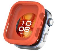 Tyogeephy Compatibile con Huawei Watch Fit 4 Silicona Funda, Suave TPU Bumper Case con Protector de Pantalla, Shockproof Protección Cobertura Total Carcasa