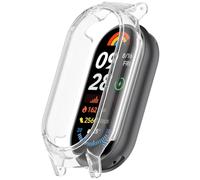 Tyogeephy Compatibile con Mi Smart Band 10 Ceramic Edition Funda, Mate Protector de Pantalla Hard PC Funda Anti-Scratch Cover Mujer Hombre