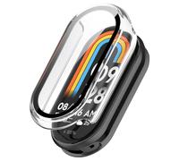 Tyogeephy Compatibile con Mi Smart Band 10 Ceramic Edition Funda, Mate Protector de Pantalla Hard PC Funda Anti-Scratch Cover Mujer Hombre