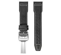 Tyogeephy Compatibili con Correa IWC Pilot Portugieser Portofino, 20MM 21mm 22mm Pulsera Repuesto de Cuero
