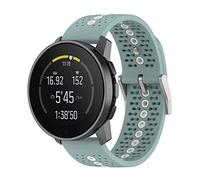 Tyogeephy Compatible con 22mm 20mm Reemplazo Silicona Muñequera Correa Suunto 9 Peak/Samsung Galaxy Watch 3 45mm /Huawei Watch GT3 46mm 42mm/GT Runner GT2 Pro