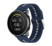 Tyogeephy Compatible con 22mm 20mm Reemplazo Silicona Muñequera Correa Suunto 9 Peak/Samsung Galaxy Watch 3 45mm /Huawei Watch GT3 46mm 42mm/GT Runner GT2 Pro