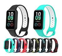 Tyogeephy Compatible con Amazfit band 7 Correa, Suave Silicona Sport Correa para hombres mujeres