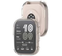 Tyogeephy Compatible con Amazfit BIP 6(A2435) Funda, Suave TPU Bumper Case con Protector de Pantalla, Shockproof Protección Cobertura Total Carcasa