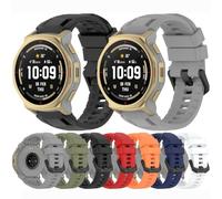 Tyogeephy Compatible con Amazfit T-Rex 3 Pro 44mm Correa, Correa de silicona suave ajustable deportiva de repuesto