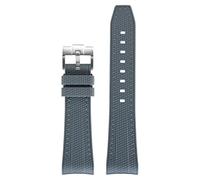 Tyogeephy Compatible con Correa Swatch X Blancpain Fifty Fathoms, Correa de silicona suave ajustable deportiva de repuesto compatible con 22mm