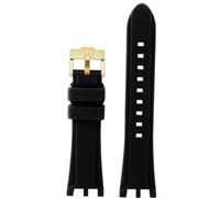 Tyogeephy Compatible con Correa Versace V-RACE DUAL Series, Correa de silicona suave ajustable deportiva de repuesto compatible con 24MM