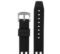 Tyogeephy Compatible con Correa Versace V-RACE DUAL Series, Correa de silicona suave ajustable deportiva de repuesto compatible con 24MM