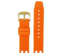 Tyogeephy Compatible con Correa Versace V-RACE DUAL Series, Correa de silicona suave ajustable deportiva de repuesto compatible con 24MM