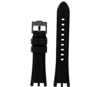 Tyogeephy Compatible con Correa Versace V-RACE DUAL Series, Correa de silicona suave ajustable deportiva de repuesto compatible con 24MM