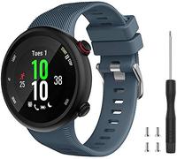 Tyogeephy Compatible con Forerunner 45S Correa de reloj, Correa de reloj de repuesto deportivo de silicona suave, Fitness Correa Pulsera para Forerunner 45S Smartwatch