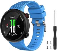 Tyogeephy Compatible con Forerunner 45S Correa de reloj, Correa de reloj de repuesto deportivo de silicona suave, Fitness Correa Pulsera para Forerunner 45S Smartwatch