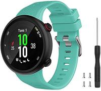 Tyogeephy Compatible con Forerunner 45S Correa de reloj, Correa de reloj de repuesto deportivo de silicona suave, Fitness Correa Pulsera para Forerunner 45S Smartwatch