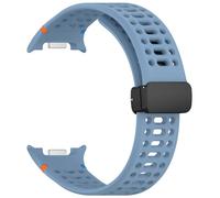 Tyogeephy Compatible con Galaxy watch 8 Classic/40MM/44MM Correa, Correa de silicona suave ajustable deportiva de repuesto