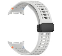 Tyogeephy Compatible con Galaxy watch 8 Classic/40MM/44MM Correa, Correa de silicona suave ajustable deportiva de repuesto