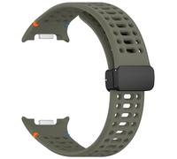Tyogeephy Compatible con Galaxy watch 8 Classic/40MM/44MM Correa, Correa de silicona suave ajustable deportiva de repuesto