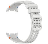 Tyogeephy Compatible con Galaxy watch 8 Classic/40MM/44MM Correa, Correa de silicona suave ajustable deportiva de repuesto