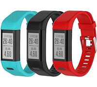 Tyogeephy Compatible con Garmin Vivosmart HR + Correa Mujeres Hombres, Reemplazo Silicona Muñequeras Correas Pulsera para Vivosmart HR Plus, Approach X10, X40