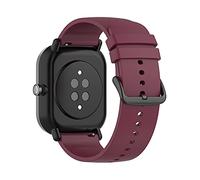 Tyogeephy Compatible con Silicona 20MM Reemplazo de banda Quick Release Correas Amazfit GTS/GTS2/ GTS 3/GTS 2e/GTS 2 mini/Bip U Pro/Bip/Bip Lite/Bip S/Bip S lite/Bip U