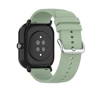 Tyogeephy Compatible con Silicona 20MM Reemplazo de banda Quick Release Correas Amazfit GTS/GTS2/ GTS 3/GTS 2e/GTS 2 mini/Bip U Pro/Bip/Bip Lite/Bip S/Bip S lite/Bip U
