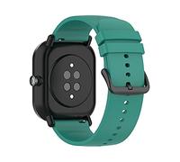 Tyogeephy Compatible con Silicona 20MM Reemplazo de banda Quick Release Correas Amazfit GTS/GTS2/ GTS 3/GTS 2e/GTS 2 mini/Bip U Pro/Bip/Bip Lite/Bip S/Bip S lite/Bip U
