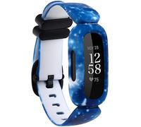 Tyogeephy Compatible con Silicona Impreso Sport Correa Ajustable Reemplazo Correa Fitbit Ace 3 for Kids Smart Watch