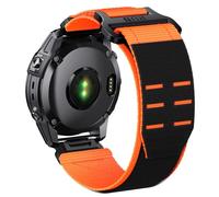 Tyogeephy Correa Compatibile con Garmin instinct 2X/D2 bravo/Quaitx 3, Pulsera de Nailon con Velcro Correa Compatibile con Descent mk1/Descent mk3 51mm/Fenix 7X