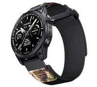 Tyogeephy Correa Compatibile con Garmin instinct 2X/D2 bravo/Quaitx 3, Pulsera de Nailon con Velcro Correa Compatibile con Descent mk1/Descent mk3 51mm/Fenix 7X