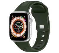 Tyogeephy Correa Compatible con Apple Watch Correa 38mm 40mm 41mm 42mm 44mm 45mm 49mm, Pulseras de Repuesto Deportivas Impermeable de Silicona Suave para iWatch Series 8 7 6 5 4 3 2 1 SE Ultra