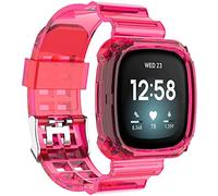 Tyogeephy Correa Compatible con Fitbit Versa 3/Fitbit Sense Bands, Suave Reemplazo Pulsera para Fitbit Sense/Versa 3 Bands, Flexible Impermeable Sport Correa para mujeres hombres
