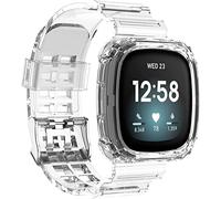 Tyogeephy Correa Compatible con Fitbit Versa 3/Fitbit Sense Bands, Suave Reemplazo Pulsera para Fitbit Sense/Versa 3 Bands, Flexible Impermeable Sport Correa para mujeres hombres