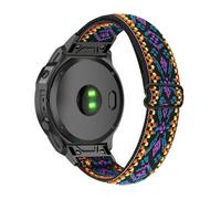 Tyogeephy Correa compatible con Garmin Fenix 7S/7S pro/instinct 2S/Fenix 6S/Fenix 6S Pro/Fenix 5S Plus, bandas elásticas de Nylon tejido a prueba de agua para el rastreador de actividad Fenix 7S
