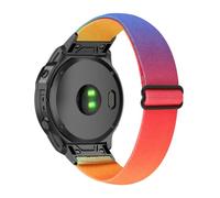 Tyogeephy Correa compatible con Garmin Fenix 7S/7S pro/instinct 2S/Fenix 6S/Fenix 6S Pro/Fenix 5S Plus, bandas elásticas de Nylon tejido a prueba de agua para el rastreador de actividad Fenix 7S