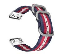 Tyogeephy Correa Compatible con Garmin Fenix 8 43MM, Hombres Mujeres Respirable Nylon Ajustable Deportiva Repuesto Correa Compatible con descent mk3 43mm