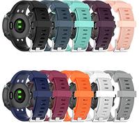 Tyogeephy Correa Compatible con Garmin Forerunner 45 / Forerunner 45S / Swim 2, Sport Silicona Pulsera Reemplazo Pulsera para Garmin Forerunner 45 / Forerunner 45S / Swim 2