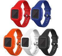 Tyogeephy Correa Compatible con Garmin Vivofit jr 3 Correa Reemplazo Silicona Pulsera Correas resistentes al agua para Garmin vivofit jr. 3 Fitness Tracker para niños