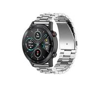 Tyogeephy Correa Compatible con Honor Watch GS 3i/GS3/GS PRO, Liberación Rápida Metal Pulsera Acero Inoxidable Banda Hombre Mujer Banda para Honor Watch GS 3i