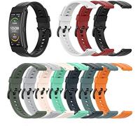 Tyogeephy Correa Compatible con Huawei TalkBand B6/B7/B3 Watch, Reemplazo Silicona Pulsera Ajustable Accesorio Correa para TalkBand B6/ B3/B7