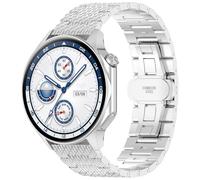 Tyogeephy Correa Compatible con OnePlus watch 2/watch 1, Pulsera Repuesto Metal De Acero Inoxidabl, Hombres Mujeres Ajustable Correa Compatible con OPPO Watch X