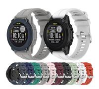Tyogeephy Correa Compatible con Pulsera Garmin Descent G1 solar letel/Descent G1 solar/Descent G1, Suave Silicona Nailon Acero Inoxidable Correa de Repuesto, Resistente al Sudor Pulseras de Repuesto