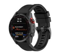 Tyogeephy Correa Compatible con Pulsera Garmin Descent mk3 51mm/Descent mk3i 51mm, Suave Silicona Nailon Acero Inoxidable Correa de Repuesto, Resistente al Sudor Pulseras de Repuesto