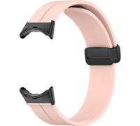 Tyogeephy Correa Compatible con Pulsera Google Pixel Watch 2 / Pixel Watch, Suave Silicona Nailon Acero Inoxidable Correa de Repuesto, Resistente al Sudor Pulseras de Repuesto