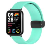 Tyogeephy Correa Compatible con Pulsera Xiaomi band 8 pro, Suave Silicona Nailon Acero Inoxidable Correa de Repuesto, Resistente al Sudor Pulseras de Repuesto