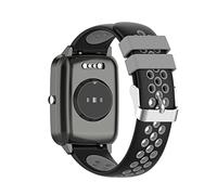 Tyogeephy Correa Compatible con Willful SW021 ID205L ID205 Smartwatch Hombres mujeres Reemplazo Correa Impermeable Suave Silicona Correa para SW021 ID205L Smart Watch