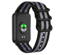 Tyogeephy Correa Compatible con Xiaomi band 9 pro, Hombres Mujeres Respirable Nylon Ajustable Deportiva Repuesto Correa Compatible con Mi band 8 pro 002