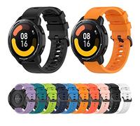 Tyogeephy Correa Compatible con Xiaomi Mi Watch S1/watch S1 active/MI watch color 2/MI watch sport/MI watch color/Haylou RT2 LS10/YAMAY SW022, 22mm Silicona Correa Accesorio