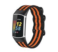 Tyogeephy Correa Compatible para Fitbit Charge 6/ Charge 5 Pulseras, Brazalete de Reemplazo de Nylon Loop Suave para Charge 6/ Charge 5